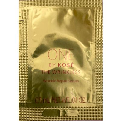 ONE BY KOSE The Wrinkless Repair Serum Омолоджувальна сироватка для шкіри навколо очей і губ, пробник 0,5 мл