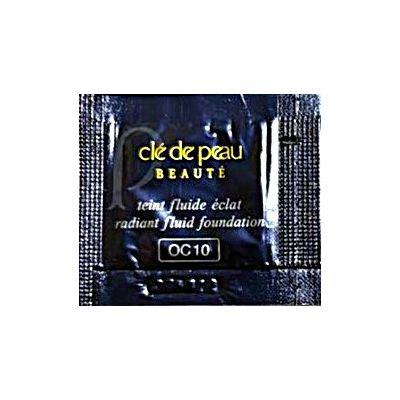 Shiseido Cle de Peau Beaute Radiant Fluid Foundation Рідка тональна основа SPF25 PA++ #Ocher 10 0, 3г пробн