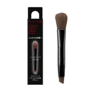 Kanebo KATE Designing Eyebrow 3D Brush I Двустороняя мини-кисть для создания 3D брів