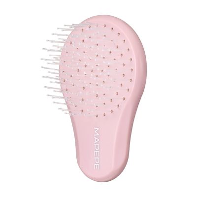 Shanti Mapepe Detangling Brush Щітка для розчісування волосся, компактна, пильно рожевий колір