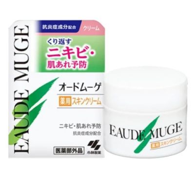 Kobayashi Eaude Muge Cream Зволожувальний защитний крем для проблемної шкіри з акне, 40 г