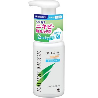 Kobayashi Eaude Muge Foam Facial Cleanser Освіжальна пінка для вмивання проблемної шкіри з акне, 150 мл