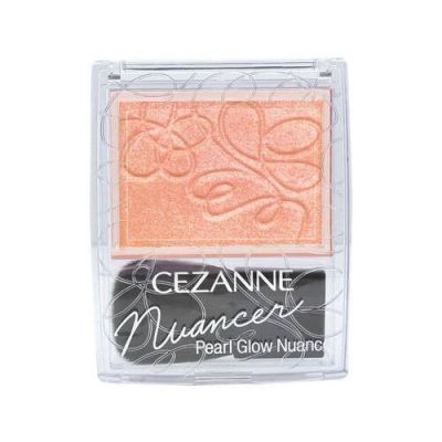 Cezanne Pearl Glow Nuancer Highlighter Пудровий хайлайтер з кисточкой, N1 Coral Shower, 2, 4 г