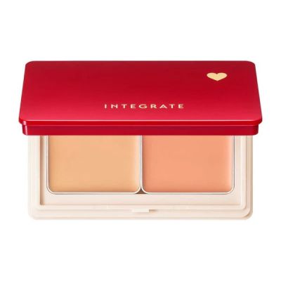 Shiseido Integrate Melty Fit Concealer Палетка консилеров, оттенок желто-бежевий/помаранчевий, 4 г