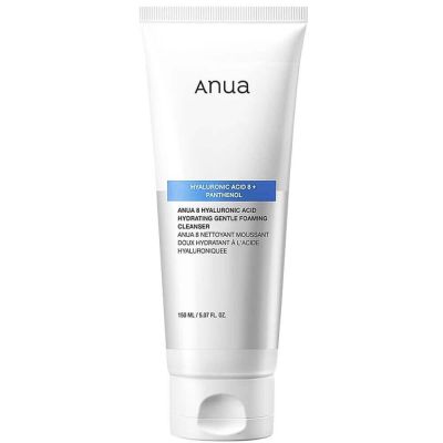 Anua 8 Hyaluronic Acid Hydrating Gentle Foaming Пінка для вмивання з гіалуронової кислотою 150 мл