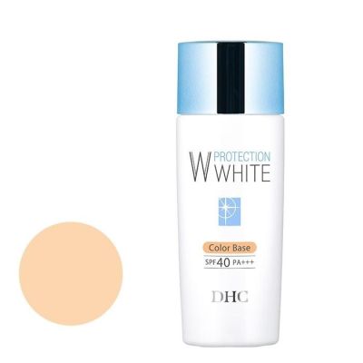 DHC Medicated PW Color Base SPF40/PA+++ колірная тональна основа-праймер під макіяж, колір бежевий, 30 г