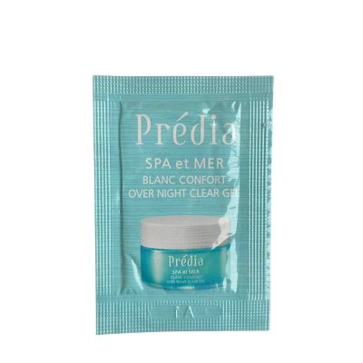 Kose Predia Spa et Mer Blanc Comfort Overnight Clear Gel Ночной зволожувальний гель для обличчя, пробник 1, 5 г