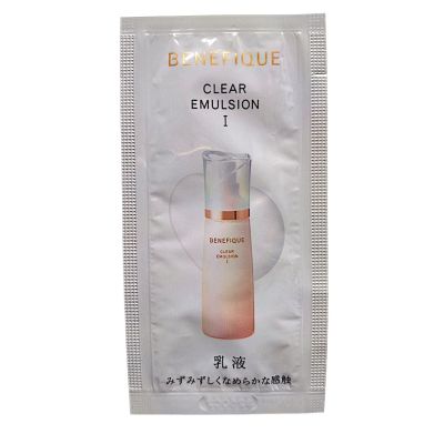Shiseido Benefique Clear Emulsion I Освіжальна емульсія для пружності шкіри, пробник 2,5 мл