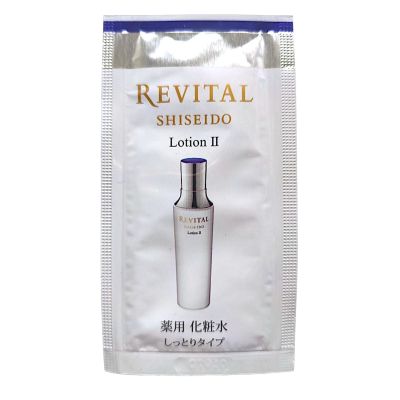 Shiseido Revital Lotion II Moist Type Зволожувальний освітлювальний відновлювальний лосьйон, пробник 2 мл