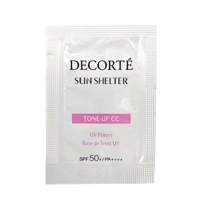 Kose Cosme Decorte Sun Shelter Tone Up CC UV Primer SPF50 PA ++++ #10 СС-крем солнцезащитний, пробник 0, 6 г