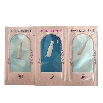Shiseido Benefique Emulsion ВМ II освітлювальна, зволожувальна емульсія, набір пробников 3 шт