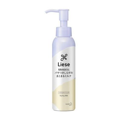 Kao Liese Smooth Hair Milk Молочко для укладання, випрямлення волосся феном, 120 мл