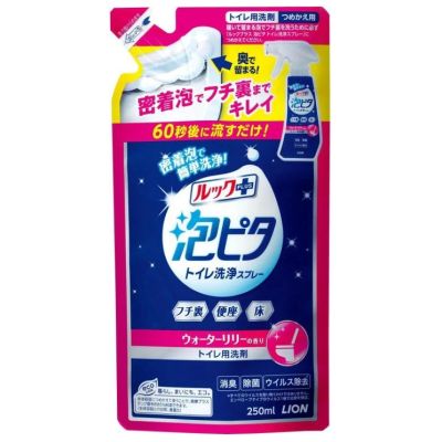 LION Look Plus Awapita Спрей для чищення туалету, аромат водяной лілії, змінний блок 250 мл