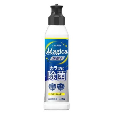 LION Charmy Magica Quick Dry Antibacterial Засіб для миття посуду, аромат лимона, 220 мл