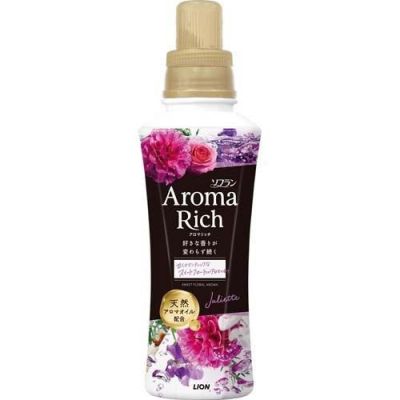 LION Soflan Aroma Rich Juliet парфумований кондиціонер для білизни, квітковий аромат, 480 мл