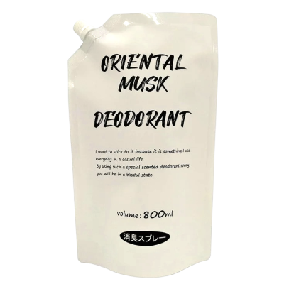 Rocket Soap Oriental Musk Універсальний дезодорант-спрей для одягу, текстиля, помещений, аромат східний мускус, пополн. 800 мл