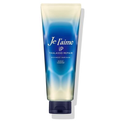KOSE Je laime iP Thalasso Repair Rich Moist Hair Mask Маска для волоссяся, аромат цитрус/квіти, 230 г
