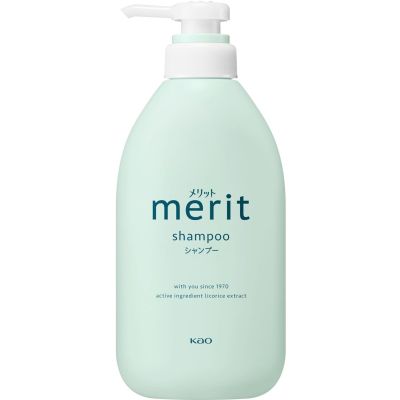 Kao Merit Shampoo Зволожувальний шампунь від лупи, з дозатором 450 мл