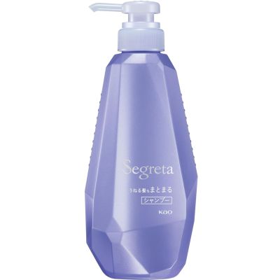 Kao Segreta Shampoo Шампунь для зрілих, вьющихся волосся, з дозатором, 430 мл