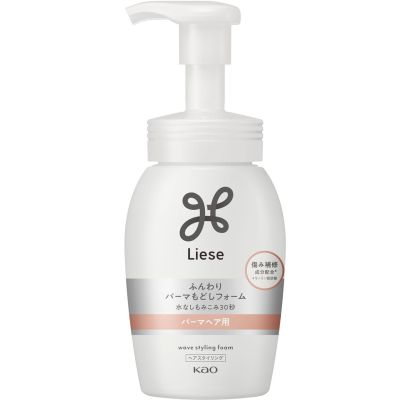 Kao Liese Fluffy Perm Reversal Пінка для восстановления локонов после химической завивки, 200 мл