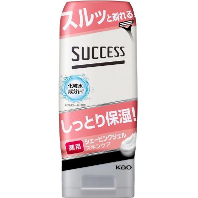 Kao Success Medicated Shaving Gel Skin Care Зволожувальний гель для бритья, для сухої шкіри, 180 г