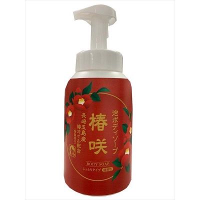 Rocket Soap Foaming Body Soap Tsubaki Saki Пенистое мило для тіла, 600 мл