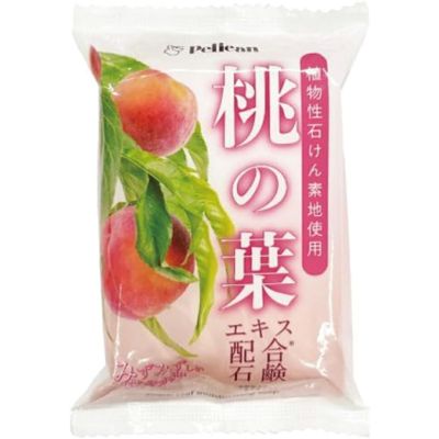 Pelican Зволожувальне гигиеническое мило з екстрактом лисьтев персика, 75 г