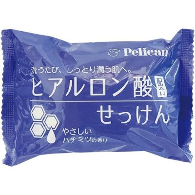 Pelican Зволожувальне гигиеническое мило з гіалуронової кислотою, 75 г