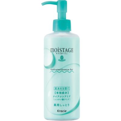 Kracie Moistage Essence Gel Moisturizing Універсальний Гель-сироватка з ніацинамідом, колагеном, керамидом 180 г