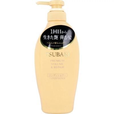 Shiseido Tsubaki Premium Volume & Repair Відновлювальний кондиціонер для волоссяся премиум-класса, 450 мл