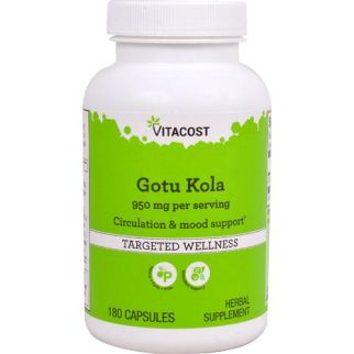 Vitacost Gotu Kola Готу кола 950 мг, 180 капсул