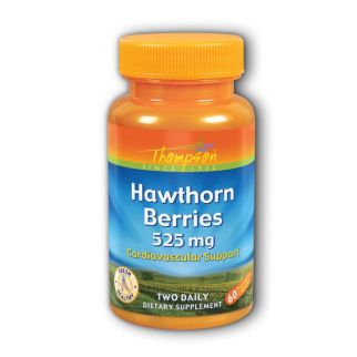 Thompson Hawthorn Berries 525 мг Глід, 60 капсул