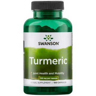 Swanson Premium Turmeric Куркума 720 мг, 100 капсул