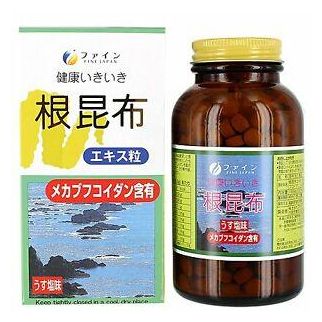 FINE Японський екстракт коренів бурих морських водоростей із ФУКОЇДАНОМ, 500 таблеток