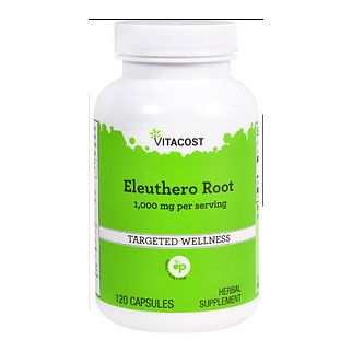 Vitacost Eleuthero Root Елеутерокок екстракт кореня 500 мг, 120 капсул