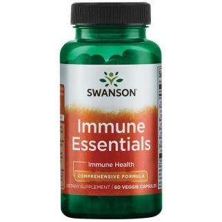 Swanson Immune Essentials, підтримка імунітету, 60 веганських капсул на 60 днів прийому
