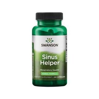 Swanson Sinus Helper Засіб для носових пазух і ходів, 60 капсул