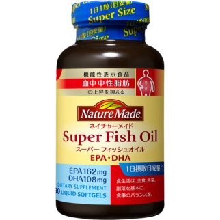Otsuka Pharm Super Fish Oil, DHA+EPA, Омега-3, риб'ячий жир, 90 капсул на 90 днів прийому