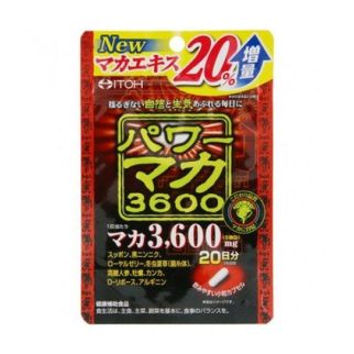 ITOH Power Maca 3600 c женьшенем, кордицепс, маточним молочком, устрицями, 40 таб на 20 днів