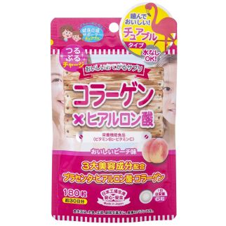 Japan Gals Колаген + гіалуронова кислота + плацента, 180 таблеток на 30 днів