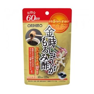 Імбир Kintoki та чорний оцет Ryukyu Moromi ORIHIRO, 120 таблеток