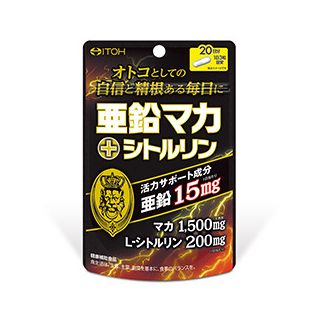 ITOH Maкa 1500, цитрулін, цинк, 60 таб на 20 днів