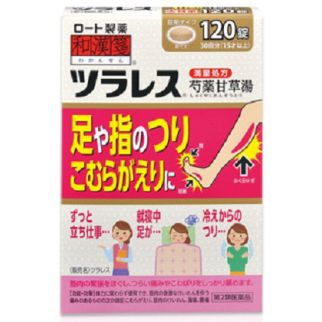Rohto Tsuraresu натуральний рослинний засіб проти м'язових спазмів і судом, 120 таб від 7 років