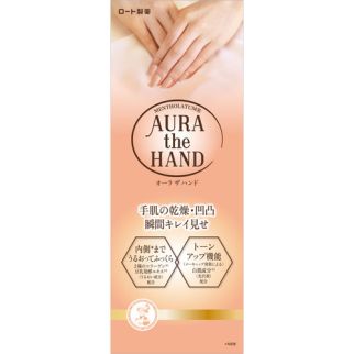 Rohto Mentholatum Aura the Hand Тональний відновлюючий і зволожуючий крем для рук, 70 г