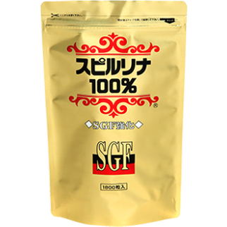 ALGAE Японська спіруліна SGF gold з фактором росту, природний BCAA, 1800 таб по 200 мг