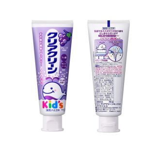 Kao Clear Clean Kids A5 Дитяча зубна паста-гель з мікрогранулами і смаком винограду, 70 г