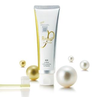 Sangi Apagard Premio Высокоэффективная отбеливающая зубная паста с нано-гидроксиапатитом, мята, 105 г