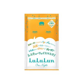 Lululun One Night Rescue Маска для обличчя вітамінна, 35 мл сироватки, 1 шт