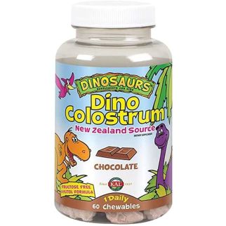 Dino Colostrum Колострум для дітей зі смаком шоколаду, 60 желеек