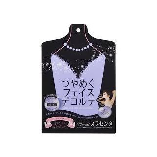 Japan Gals Deco Aage Тканинна маска для обличчя, шиї і області декольте з плацентою, 1 шт